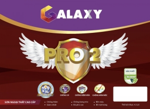 Sơn ngoại thất Galaxy Pro 2 kháng muối kháng kiềm cho vùng ven biển